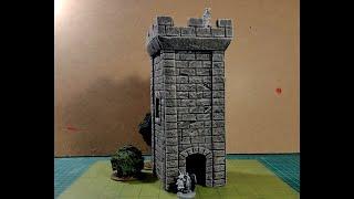 Stone tower for DnD DIY