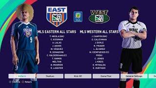 PES 2021 1996 MLS All Stars East vs 1996 MLS All Stars West Option File