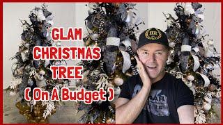 Christmas Tree Decorations 2024 / Decorating  A GLAM Black And White Christmas Tree  / Ramon At Home