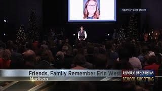 Friends, family remember Erin West