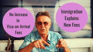 Bali Covid-19 Update/ April 19, 2022/Immigration Explains New Fees, No Increase in VoA