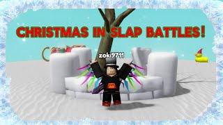 Christmas is here in Slap Battles!