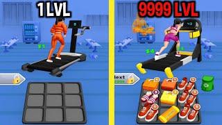 MAX LEVEL in Treadmill Up Game