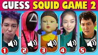 Guess Squid Game 2 Characters by Voice  | Squid Game Season 2 Quiz | Thanos, Player 456, 196