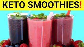 21 Best Low Carb Keto Smoothies For Weight Loss  || (Smoothies)