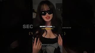 Secert codes  #aesthetic #secert #codes #fypシ゚viral #trending #popular