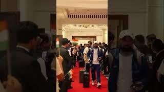 Ready for semi final || Team india grand entry #shorts #viralvideo #iccchampionstrophy2025 #tiktok