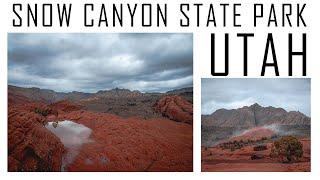 Winter Hiking & Photography In Snow Canyon State Park, Utah