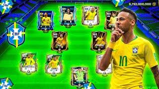 BRAZIL - All Time Best Ever Squad Builder || Pele, R9, Neymar || FC MOBILE 25