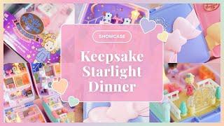 SHOWCASE Polly Pocket Keepsake Collection: Starlight Dinner Party & Vintage Comparison