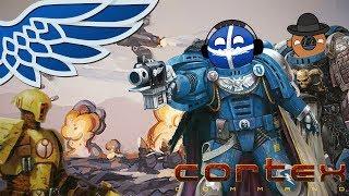 CORTEX COMMAND 40K | Multiplayer Space Marines vs Tau - Cortex Command Let's Play Gameplay