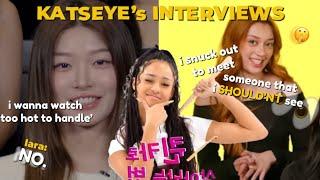 katseye funny interviews moments during SIS era