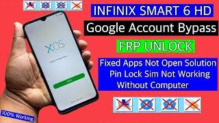 Infinix Smart 6 Hd Frp Bypass/Unlock Google Account Lock || Infinix smart 6 hd frp unlock without pc