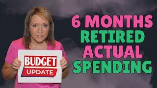 BUDGET Spending UPDATE First 6 Months in Early RETIREMENT!