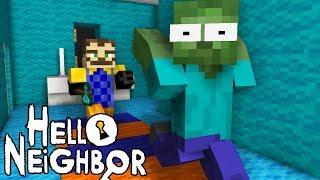 Monster School : HELLO NEIGHBOR CHALLENGE - Minecraft Animation