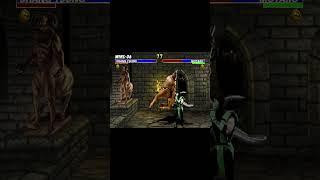 Shang Tsung Kung Lao Reptile 100% Combo vs Motaro #gameplay #retro #gaming #games #mk3