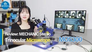 Review: MECHANIC 6-45X Stereo Trinocular Binocular Microscope