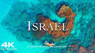 [4K] ISRAEL 2024  2 Hour Drone Aerial of The Holy Land | מדינת ישראל l Relaxation دولة اسرائيل