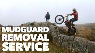 Ulster Trials Championship Round 9 - Beta Evo mudguard removal service