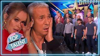 SENSATIONAL Welsh Male Choir Has Judges In TEARS In Britain's Got Talent Audition 2023