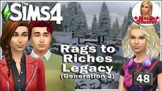 More Birthdays! Pt 48: Gen 2 of Maple's Rags to Riches Legacy (Sims 4)