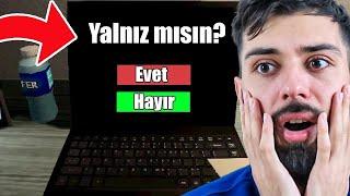 GECE 3'te SAKIN EVDE YALNIZKEN BU ANKETİ ÇÖZMEYİN !! *BENİ İZLİYOR*