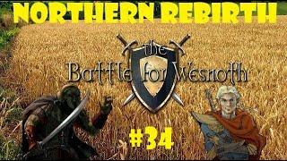 Let's Play The Battle For Wesnoth - Northern Rebirth #34 - A Breach in the Line