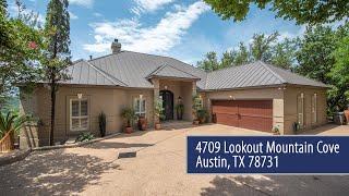 For Sale in Austin, TX: 4709 Lookout Mountain Cove