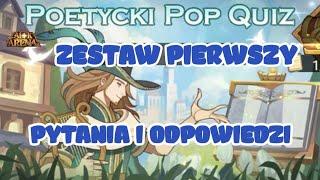 POETYCKI POP QUIZ - DZIEŃ 1 [ODPOWIEDZI] | AFK Arena Polska