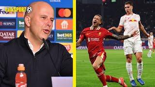 Arne Slot CLASHES With Reporter After Liverpool Beat RB Leipzig In DEBATE On DOMINANCE In The Game 