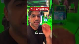 Inside the first NFT Art Gallery