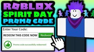 REDEEM NOW! Spirit Day 2020 Shoulder Friends! FREE PROMO CODE! (Roblox)