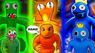 Мы стали РАДУЖНЫМИ ДРУЗЬЯМИ в Rainbow Friends Roblox