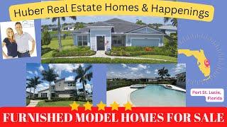 New Furnished Model Homes For Sale With Pool in Port St Lucie, Florida