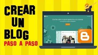 Cómo crear un Blog GRATIS ▶Crear Blog en BLOGGER FÁCIL◀ Paso a Paso 