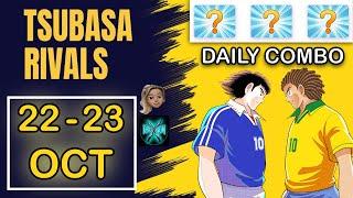 Captain Tsubasa Rivals Daily Combo Bonus Today October 22 October 23