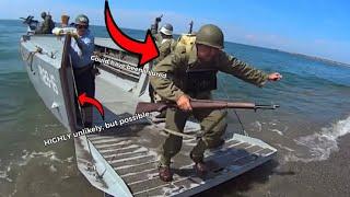 Why don’t reenactors pretend to die on the boats? | D-day Ohio reenactment EXPLAINED