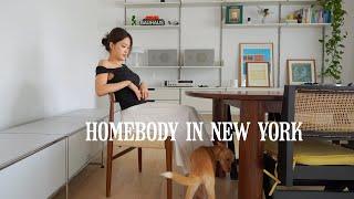 Homebody Living in New York | My productive and hectic week as a creator, food craving, home updates