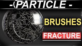 Substance-Painter: Particle Brushes (Fracture!)