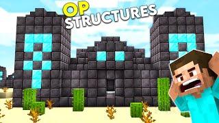 Minecraft, But There Are OP Structures..