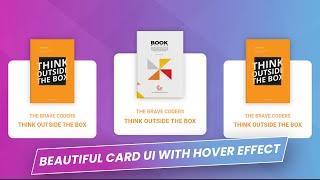 Beautiful Card UI with Hover Effect | HTML and CSS Tutorial