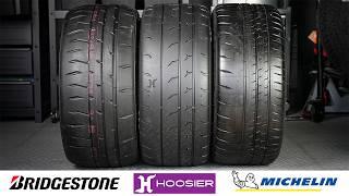 Michelin Pilot Sport Cup 2 R vs Hoosier TrackAttack Pro vs Bridgestone Potenza RE71 RS