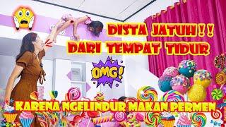 GAWAT!! DISTA JATUH DARI TEMPAT TIDUR BERTINGKAT!! MAMI HISTERIS