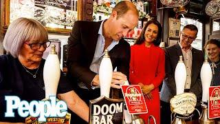 Kate Middleton & Prince William Check Out a London Pub Ahead of King Charles' Coronation | PEOPLE