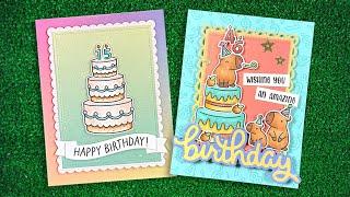 Intro to Cake It Easy, Cake It Easy Add-On, Henry's Build-A-Sentiment: Birthday