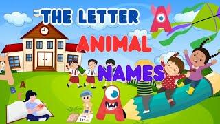 Animal Antics with the Letter 'A'! Can You Ace this A+ Adventure? #letterA #alphabet #animals