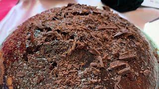 Dark Chocolate Marble Cake for Mom’s Birthday! 