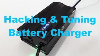 Hacking & Tuning E-bike battery charger, English