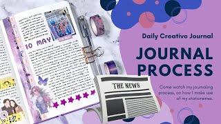 Journal With Me || Feltson with Renais || Creative Daily Journal || #092