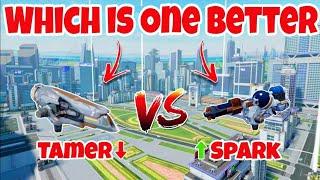 WR Tamer[-30%Nerf] VS Spark[+10%Buff] Weapon Comparisons |WAR ROBOTS|